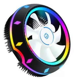 Air Cooler Processador Universal Pc Cpu Rgb P/ Intel E Amd