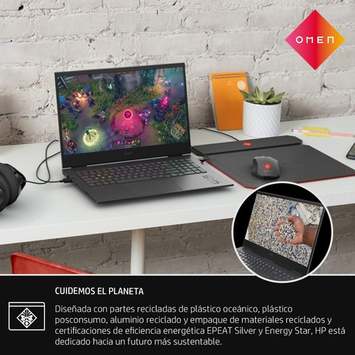 Laptop Hp Omen Ryzen 5 5600h (6 Nucleos) 32gb Ram 1tb Ssd Gx