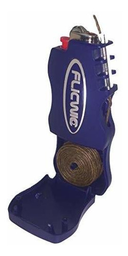 Dispensador Mecha Cañamo Carrete Organico 12' Azul