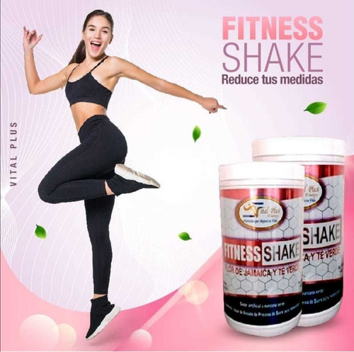 Fitness Shake Vital Plus Bajar De  Pesoq - g a $68