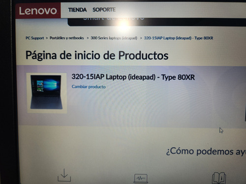 Lenovo Ideapad 320-15iap - (muy Buen Estado, Con Fuente.) Negro