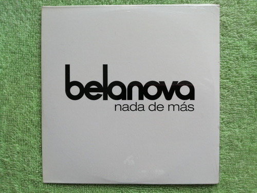 Eam Cd Maxi Single Belanova Nada De Mas 2010 Promo Mexicano