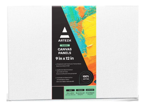 Lienzo Carton C Tela Canvas Pintura 22.9x30.5 Arteza