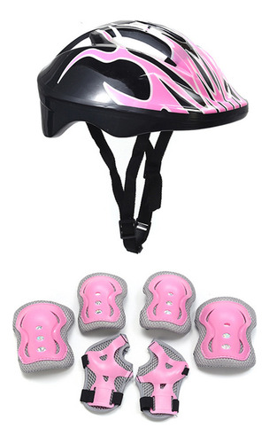 Juego 7 Rodilleras Y Coderas Para Casco Seguridad Para Niños