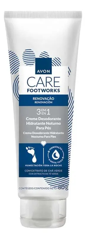 Creme Hidratante Para Pés Avon Footworks - 80g Fragrância Creme Hidratante Noturno