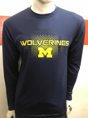 Remera Sudadera Michigan Wolverines Made In Usa