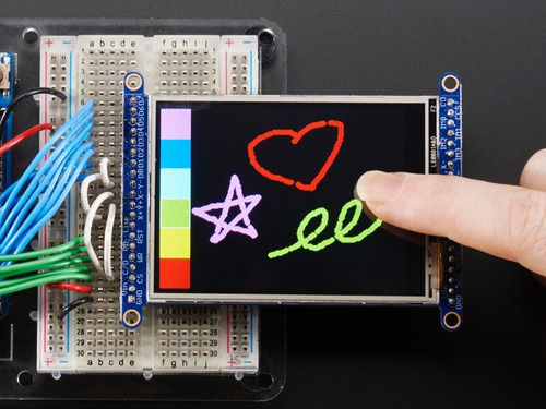 Adafruit Display Lcd 2.8 Touchscreen Ili9341 Arduino Pic Avr