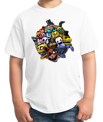 Playera Five Night At Freddys Todos Camiseta Unisex Premium 