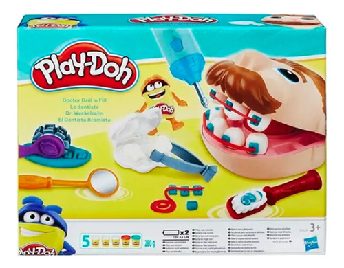 Juego De Masas Dentista Bromista Hasbro Play-doh Febo 