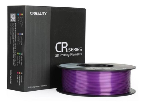 Filamentos Pla Seda Creality 1kg 1,75mm Morado | Filamentos