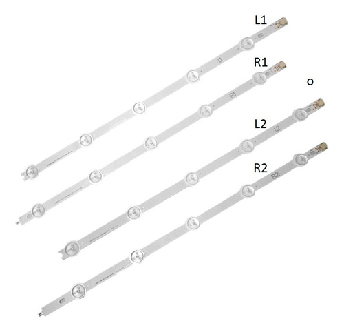 Tira Led Smd Repuesto Tv LG 42 Pulgadas L1+r1 O L2+r2 10 Led