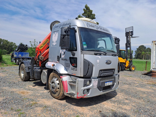 Camion Con Hidrogrua Ford Cargo 1933 Y Grua Palfinger