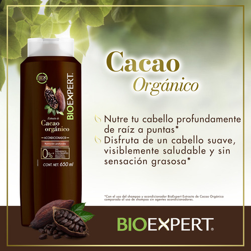 Acondicionador C/extracto De Cacaco Bioexpert