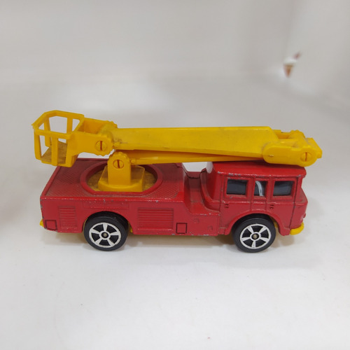 Antiguo Corgi Juniors Uk Simon Snorkel Fire Engine