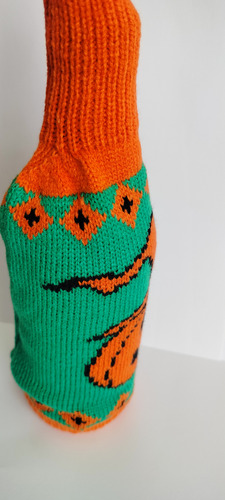 Funda Botella Decoración Fiesta Halloween Día Muertos