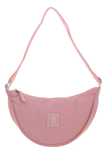 Crossbody Dama Chenson 1818 Zilp Asa Ajustable 1866552 Rosa