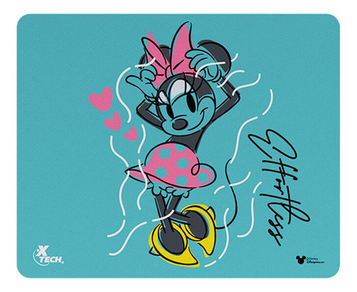 Mousepad Minnie Mouse - Xtech Color Azul