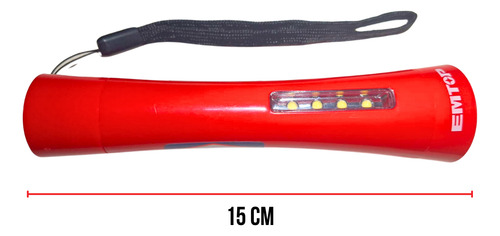 Linterna De Plastico 35 Lumenes Emtop Emfl10035