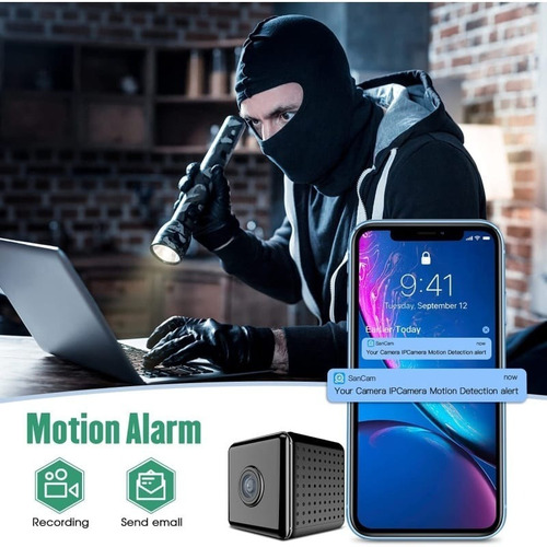 Mini Camara De 1080p , Ideal Para Poner Donde Nadie La Vea