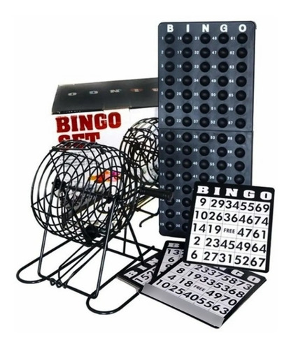 Juego Bingo Deluxe Cage Ref 6033152 Jugo De Mesa