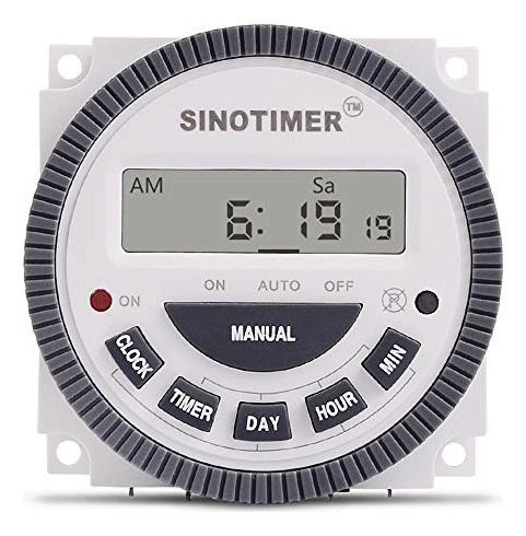Interruptor Temporizador Digital Lcd Tm619, Interruptor De E