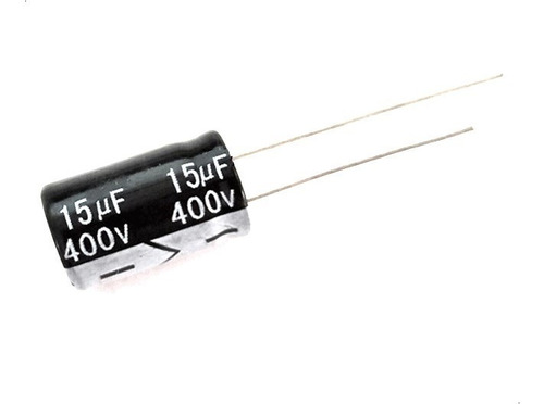 Pack X3 Capacitor Electrolitico 15uf 400v 17x10mm