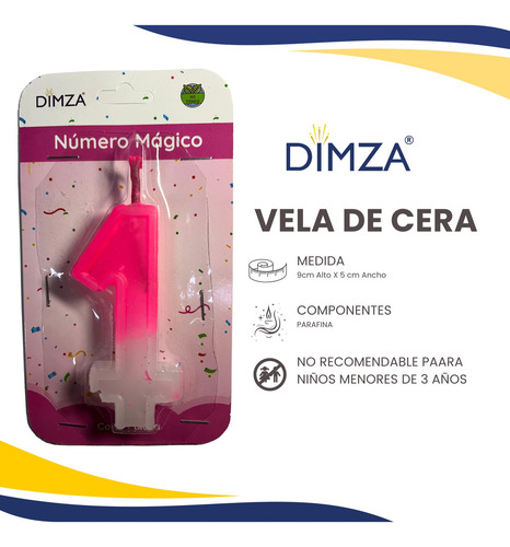 50 Velas Mágicas De Numero Para Pastel Rosa A Super Mayoreo!