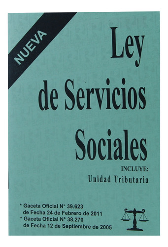 Ley De Servicios Sociales 