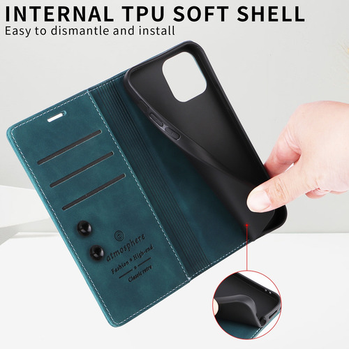 Funda De Piel Tipo Cartera Para Huawei Y9 Prime/honor 9x/10lite, Ranura Para Tarjetas, Hebilla Magnética, Tapa