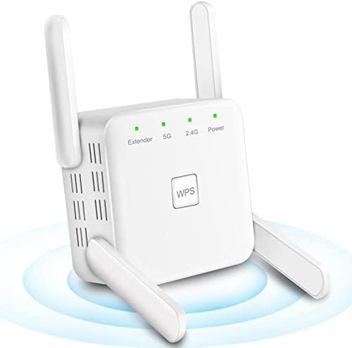 Repetidor De Señal Wifi Amplificador 1200mbps 5g - 2.4g Wps