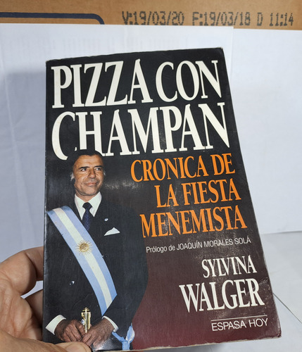 Libro Pizza Con Champan Prolog. Joaquin Morales Sola