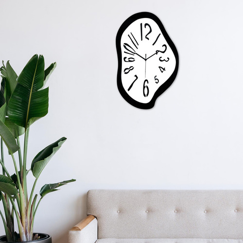 Reloj Colgante De Pared Resistente Sin De Decoración De La