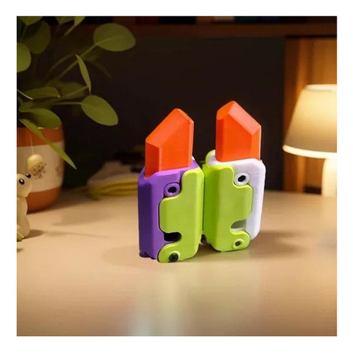 Cuchillo Juguete Plástico Con Juguete Fidget Impreso En 3d