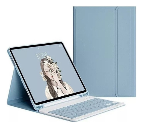 Funda Con Teclado For Samsung Galaxy Tab S8/s7 Y P610/p615