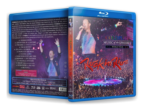 Blu-ray Coldplay - Rock In Rio 2022 | Legendado
