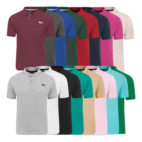 Kit Com 10 Camisa Gola Polo Masculina Premiun Luxo Revenda Menor preço em Kit Com 10 Camisa Gola Polo Masculina Premiun Luxo Revenda