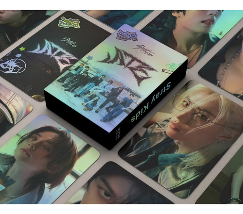 55 Photocards Stray Kids - Ate Lomo Cards