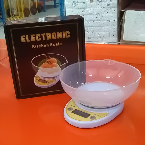 Balanza Digital Cocina Bol Repostería De 1g A 5kg - Otec