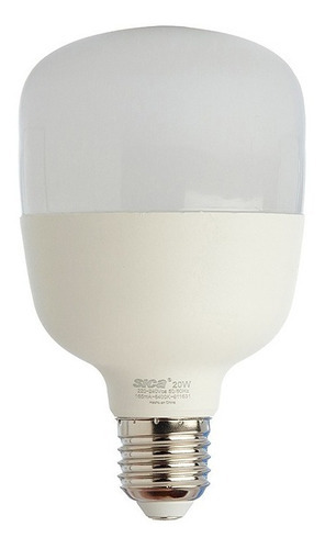 Lámpara Led Alta Potencia Sica Galponera 20w E27 Luz Calida Color de la luz Blanco cálido