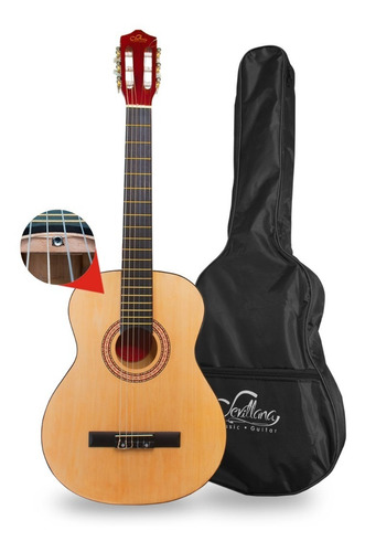 Guitarra Clasica Sevillana 8446 39 Pulgadas + Funda Natural