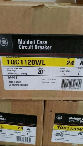 Breaker 1x70 Amp Tqc Thqc Superficial Marca General Electric