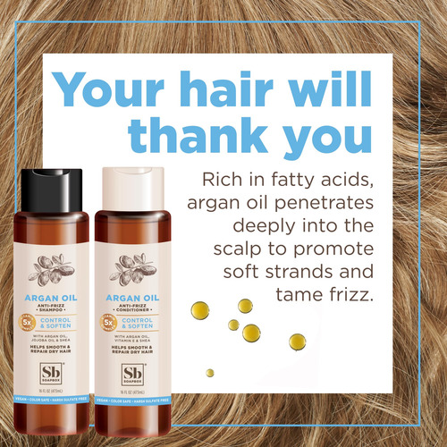 Conjunto De Shampoo E Condicionador Soapbox Argan Volumizing