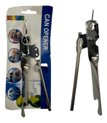 10 Abrelatas Manual Sencillo Abre Latas Metalico Resistente
