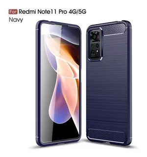 Funda Para Xiaomi Redmi Note 11 Pro Funda De Fibra De Carbon