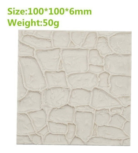 Molde De Silicona De Textura De Pared De Suelo Resina