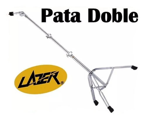 Soporte Platillo Recto Lazer Pata Doble Dcs 416a