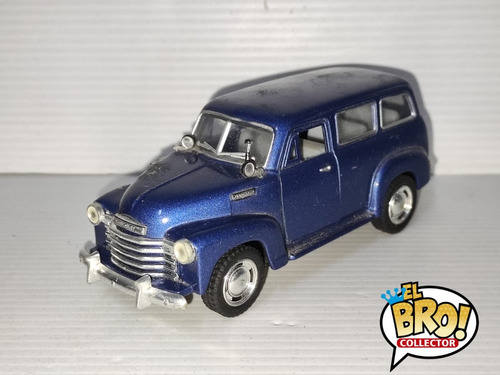 Kinsmart Chevy Suburban 1950 1/36 Azul