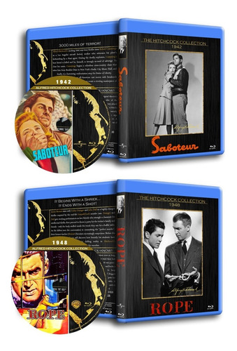 Alfred Hitchcock Colección - 16 Bluray