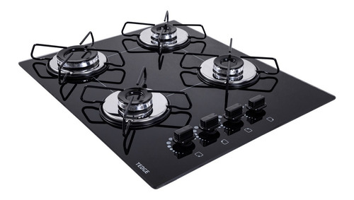 Fogão Cooktop A Gás Ultra Chama 4 Bocas Bivolt Tedge