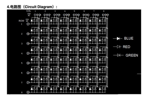 Imagen 8 de 8 de Matriz Led 8x8 Rgb - Square Led - Arduino Pic Avr Raspberry